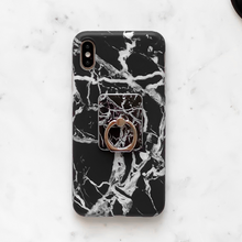 Load image into Gallery viewer, Phone Ring - Black Marble