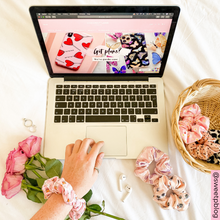 Load image into Gallery viewer, Lilac Brush Scrunchie
